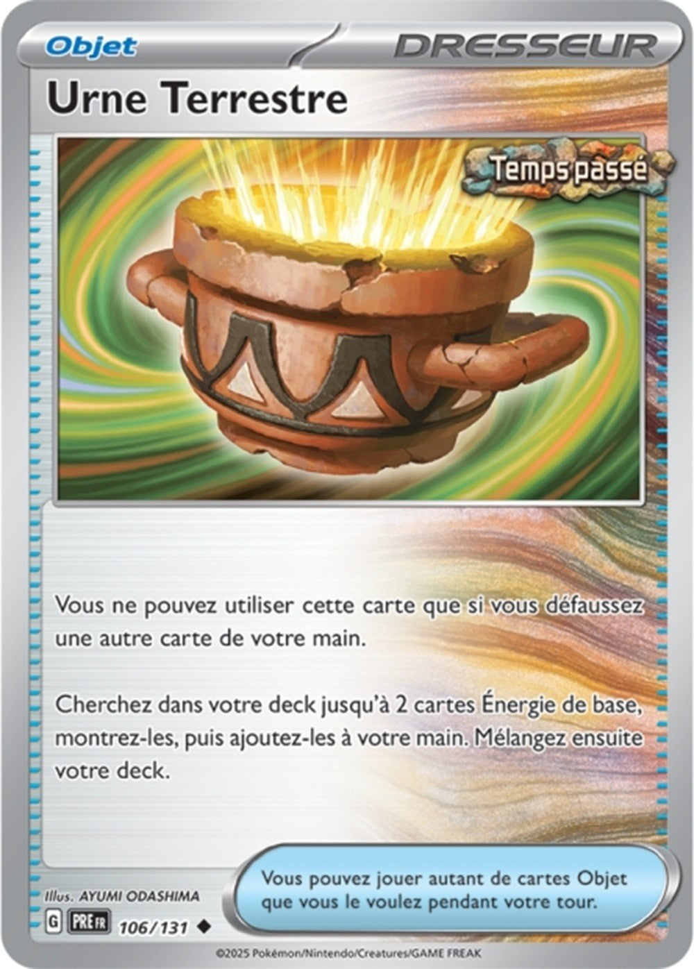 Pokémon - Urne Terrestre (PRE 106/131) - Évolutions Prismatiques