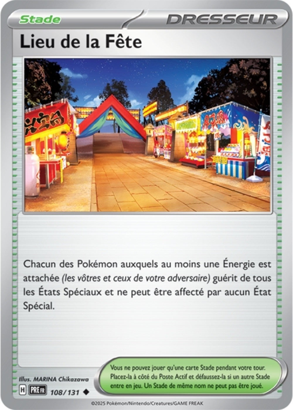 Pokémon - Lieu de la Fête (PRE 108/131) - Évolutions Prismatiques