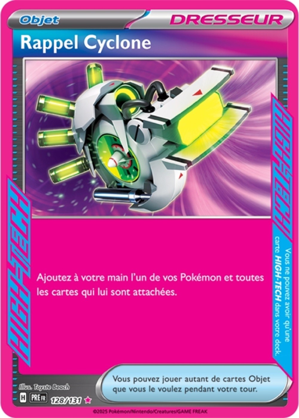 Pokémon - Rappel Cyclone (PRE 128/131) - Évolutions Prismatiques