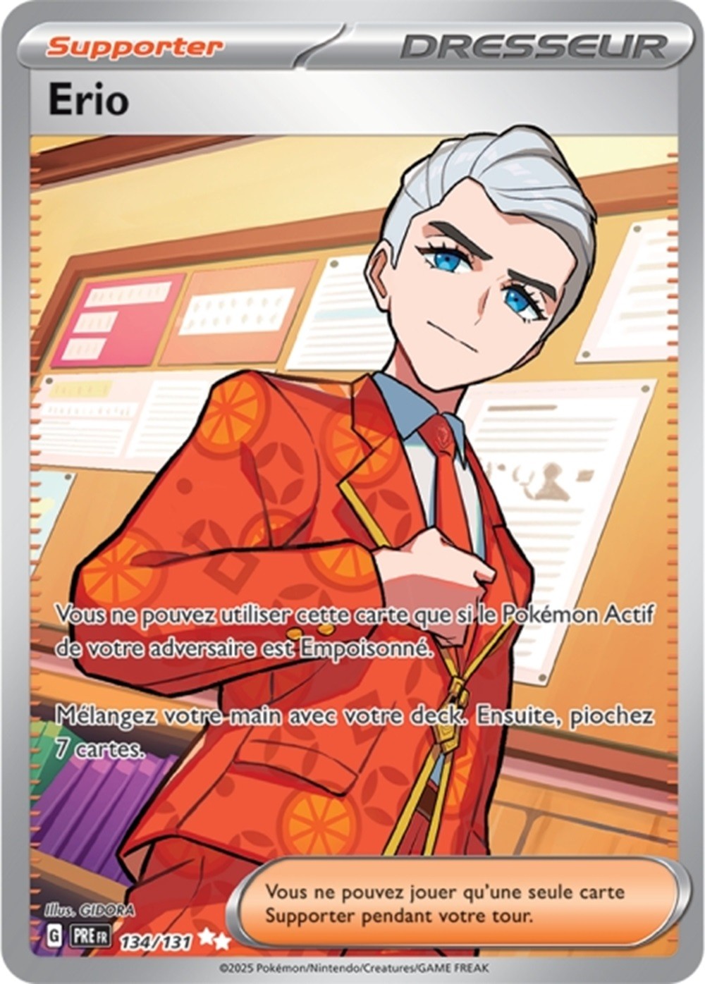 Pokémon - Erio (PRE 134/131) - Évolutions Prismatiques