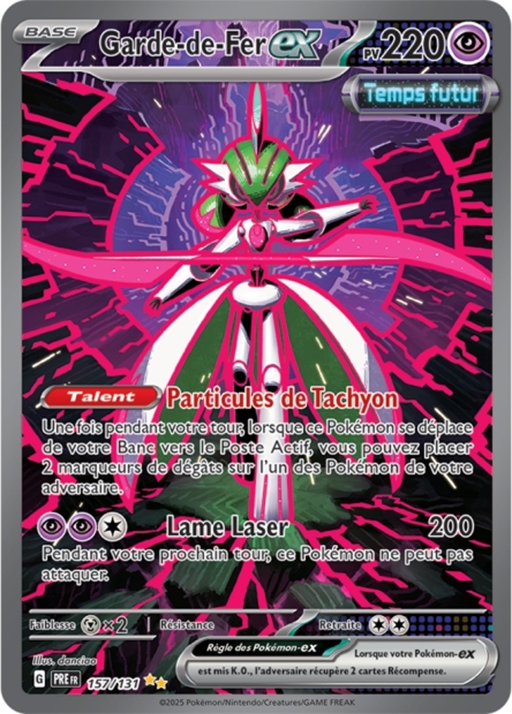Pokémon - Garde-de-Fer ex (PRE 157/131) - Évolutions Prismatiques