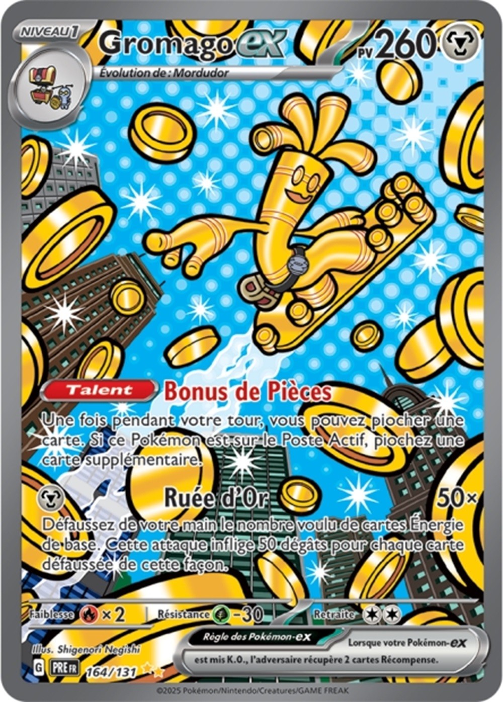 Pokémon - Gromago ex (PRE 164/131) - Évolutions Prismatiques