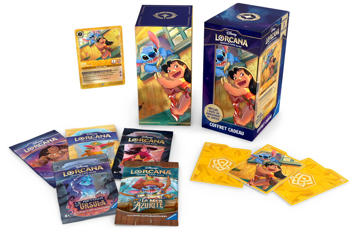Disney Lorcana TCG - Coffret Cadeau L'île d'Archazia : Lilo & Stitch