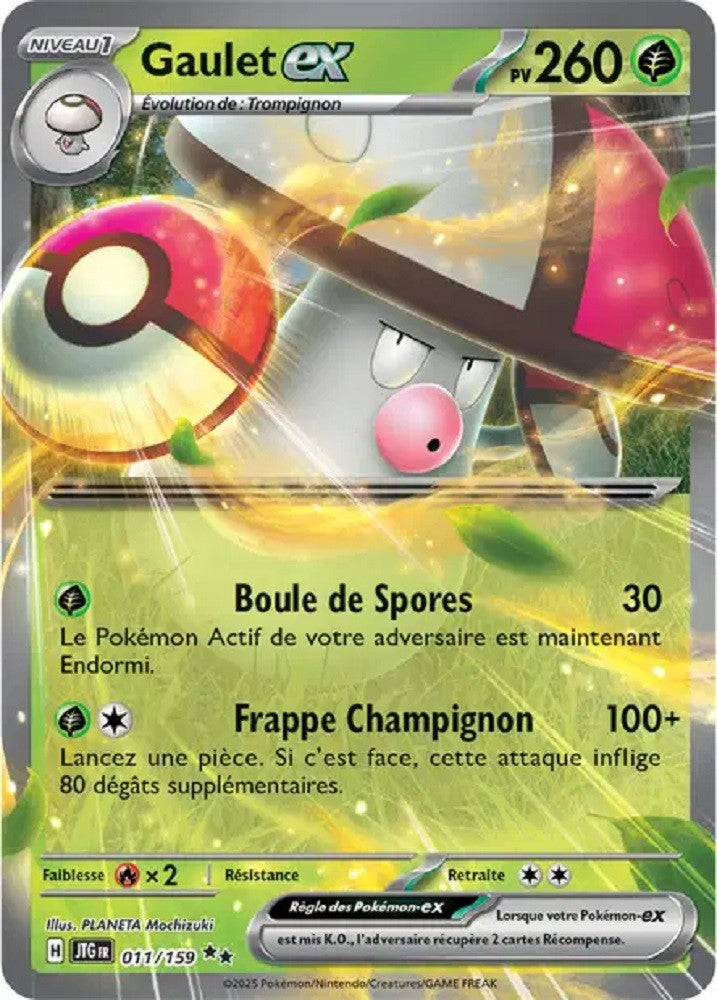 Pokémon - Gaulet ex (JTG 011/159) - Aventures Ensemble