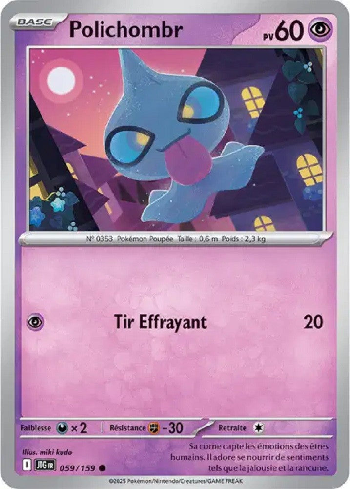 Pokémon - Polichombr (JTG 059/159) - Aventures Ensemble