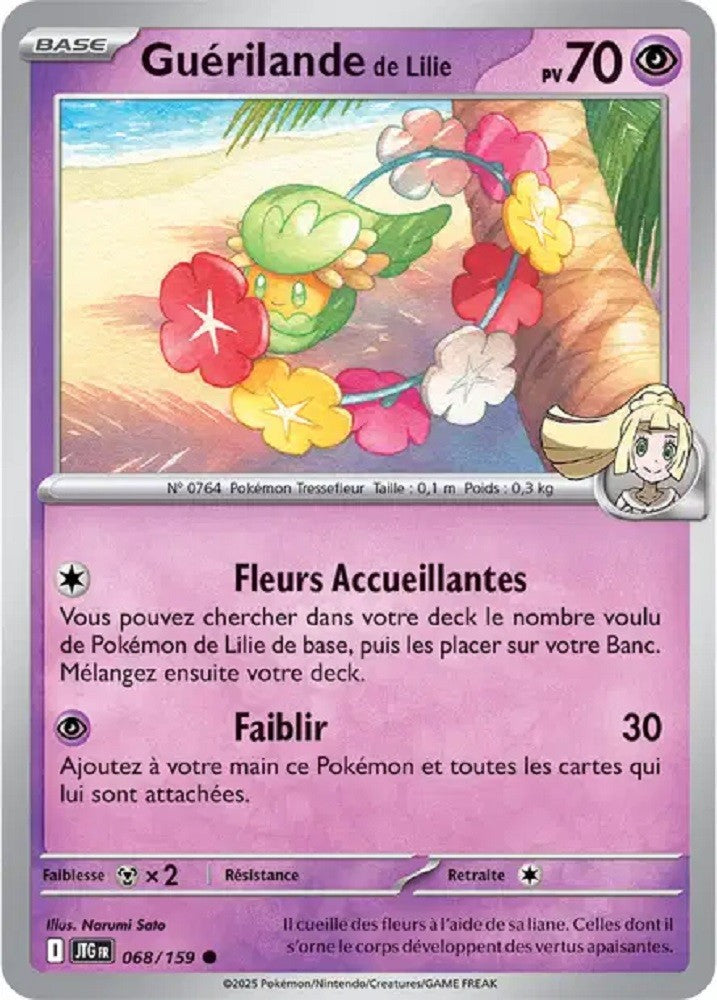 Pokémon - Guérilande de Lilie (JTG 068/159) - Aventures Ensemble