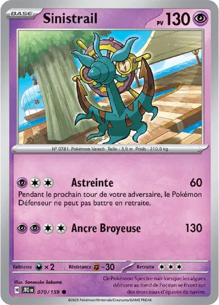 Pokémon - Sinistrail (JTG 070/159) - Aventures Ensemble