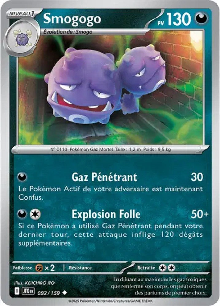 Pokémon - Smogogo (JTG 092/159) - Aventures Ensemble