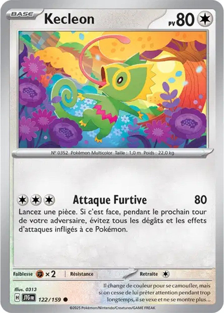 Pokémon - Kecleon (JTG 122/159) - Aventures Ensemble