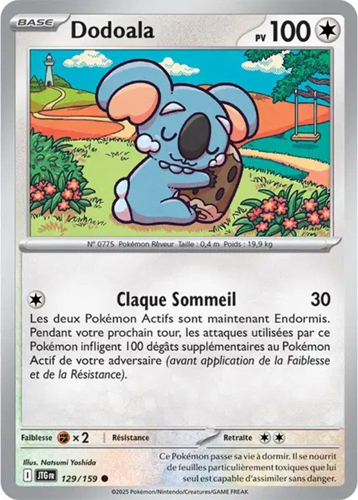 Pokémon - Dodoala (JTG 129/159) - Aventures Ensemble