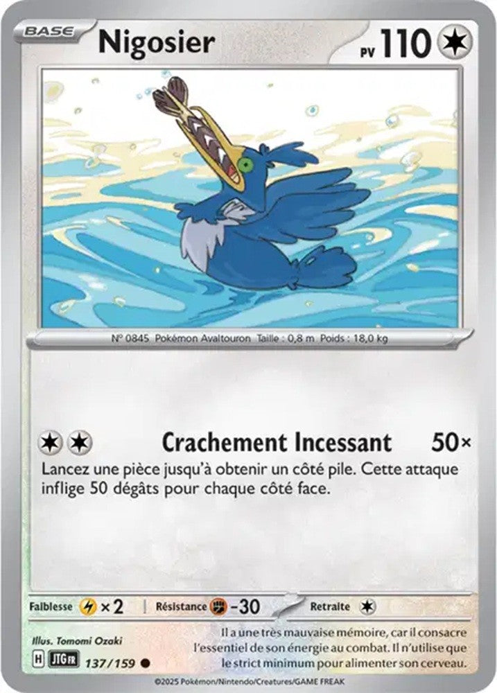 Pokémon - Nigosier (JTG 137/159) - Aventures Ensemble