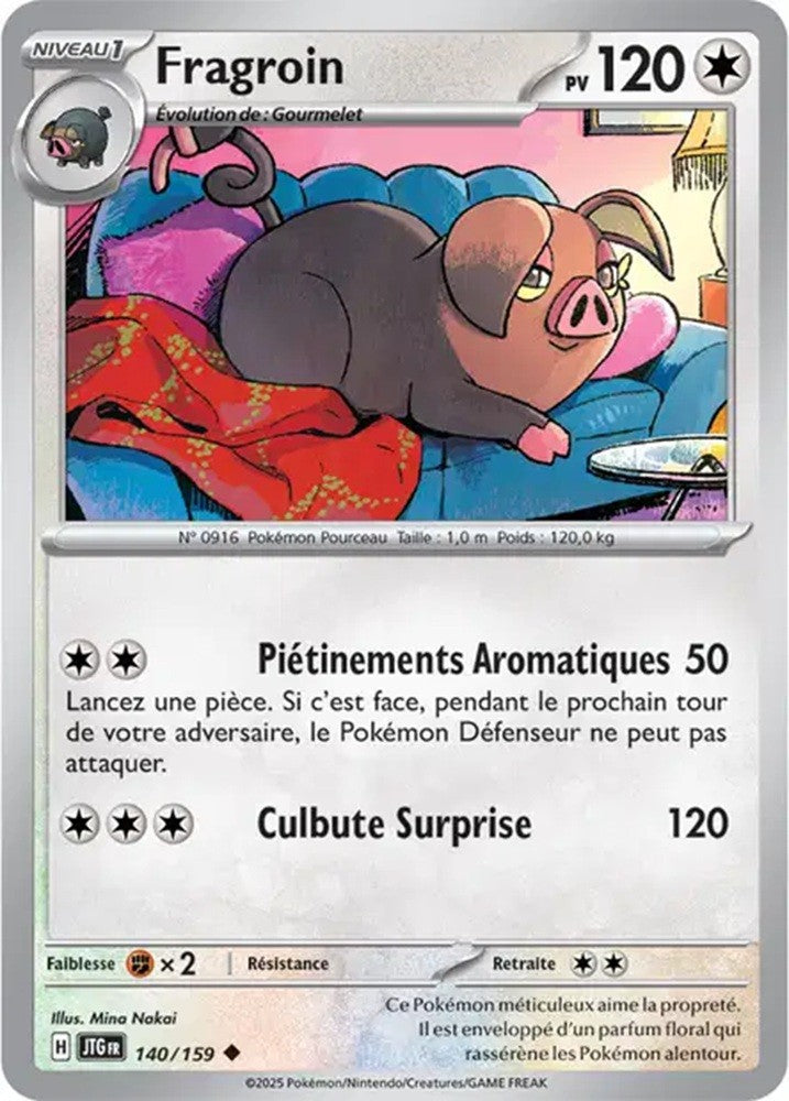 Pokémon - Fragroin (JTG 140/159) - Aventures Ensemble