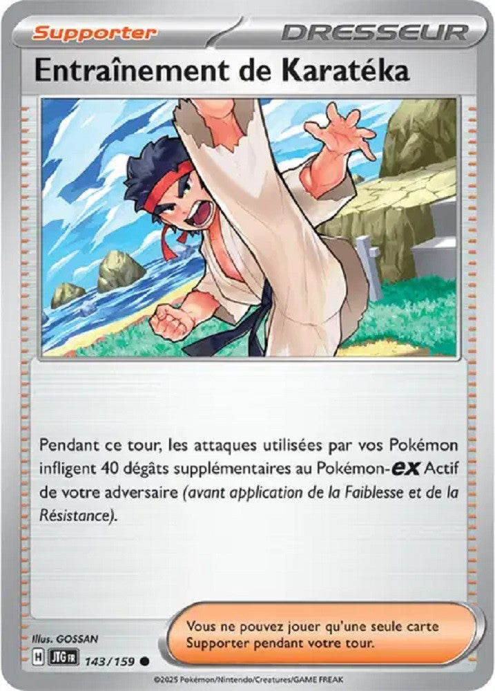 Pokémon - Entraînement de Karatéka (JTG 143/159) - Aventures Ensemble