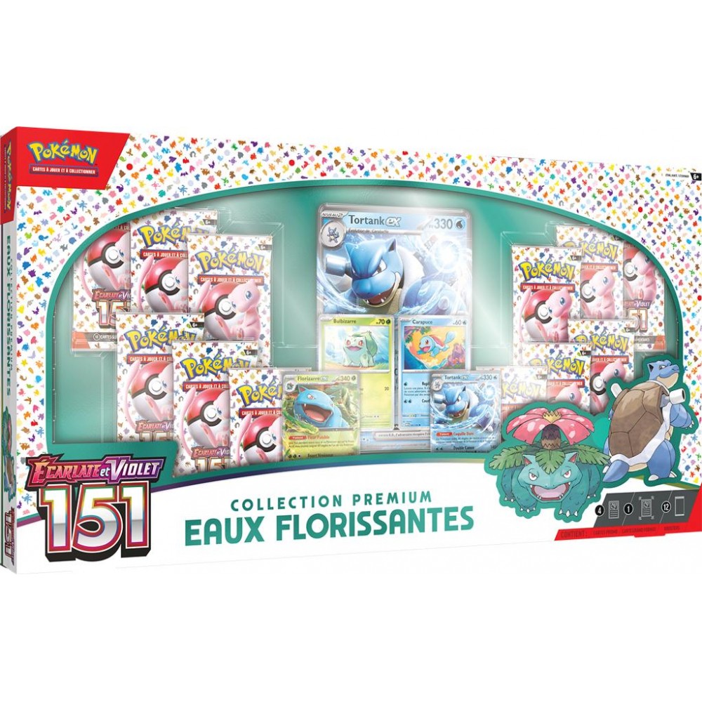 Pokémon - Coffret Collection Premium 151 : Eaux Florissantes EV03.5