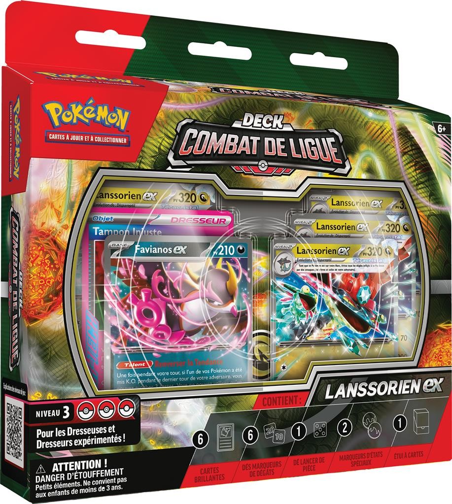 Pokémon - Deck Combat de Ligue : Lanssorien-ex