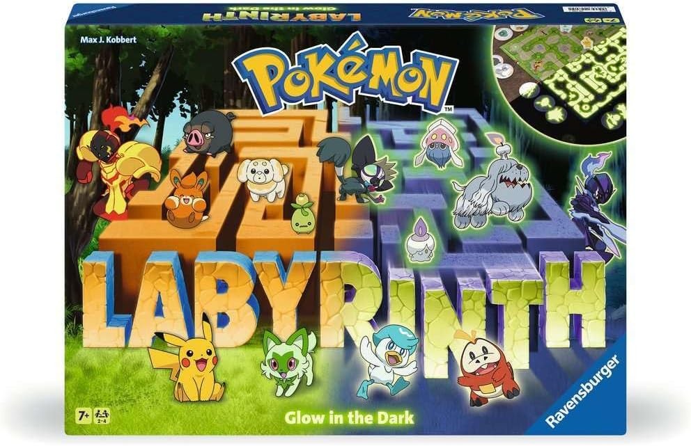 Pokémon - Labyrinthe Édition Phosphorescent - Ravensburger - Jeu de Société