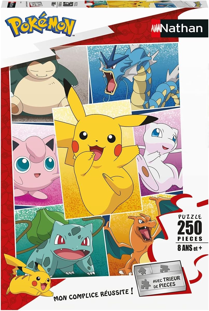 Pokémon - Puzzle Types de Pokémon - 250 pièces - Nathan