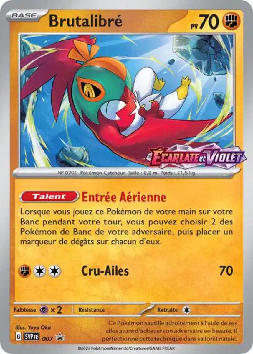 Brutalibré (SVP 007) - Promo Écarlate & Violet - Carte Pokémon