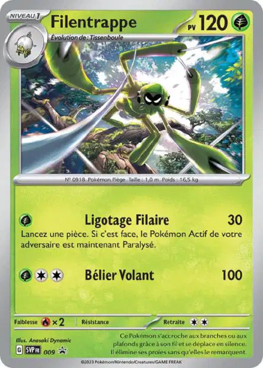 Filentrappe (SVP 009) - Promo Écarlate & Violet - Carte Pokémon