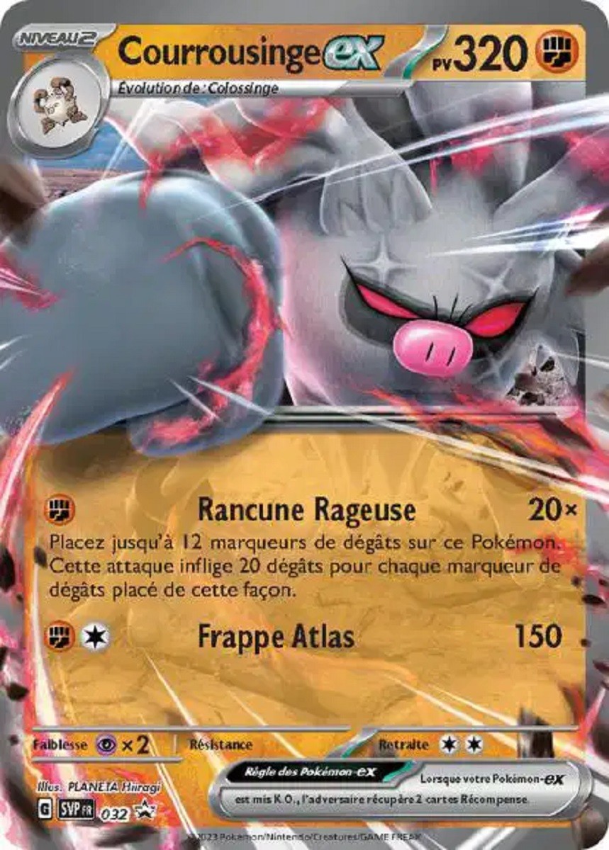 Courrousinge ex (SVP 032) - Promo Écarlate & Violet - Carte Pokémon