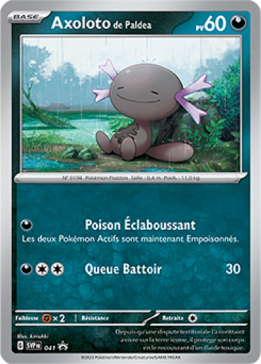 Axoloto de Paldea (SVP 041) - Promo Écarlate & Violet - Carte Pokémon