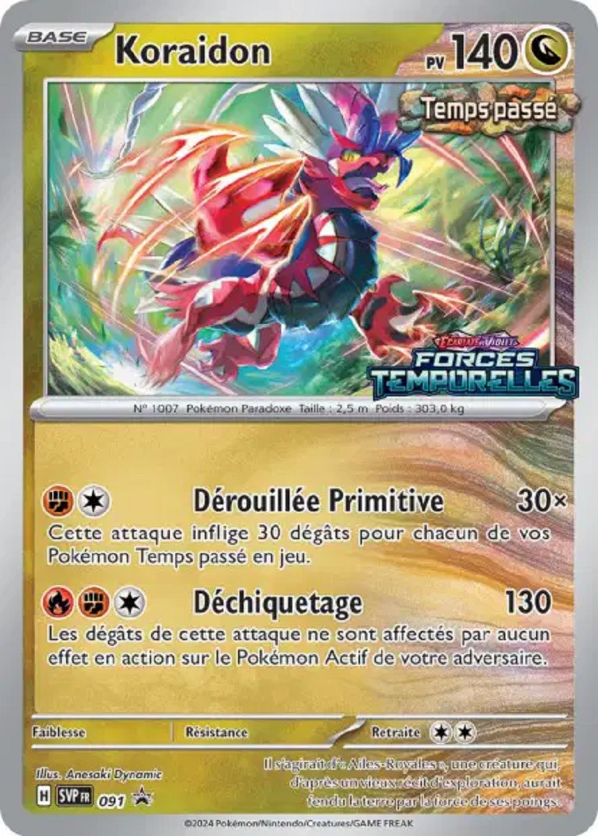Koraidon (SVP 091) - Promo Écarlate & Violet - Carte Pokémon
