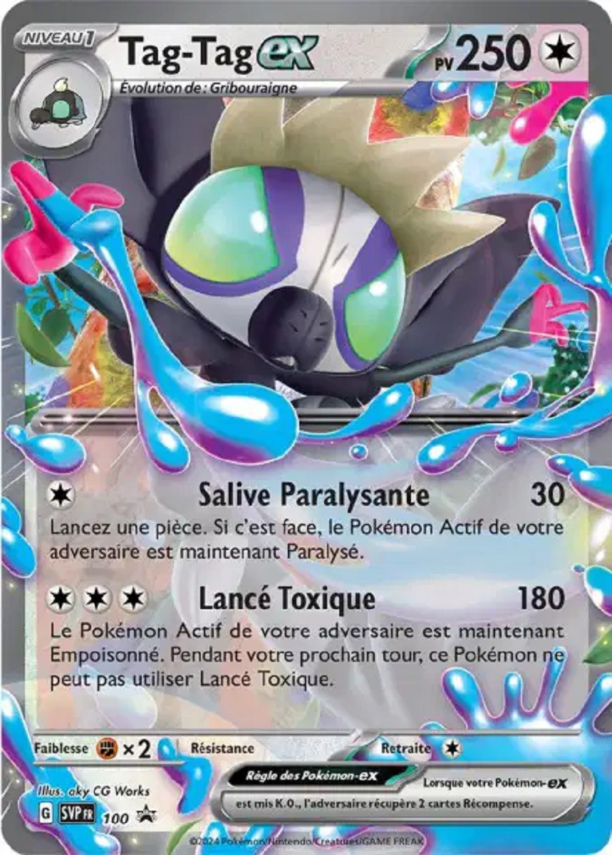 Tag-Tag ex (SVP 100) - Promo Écarlate & Violet - Carte Pokémon