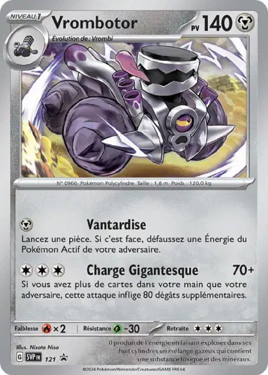 Vrombotor (SVP 121) - Promo Écarlate & Violet - Carte Pokémon