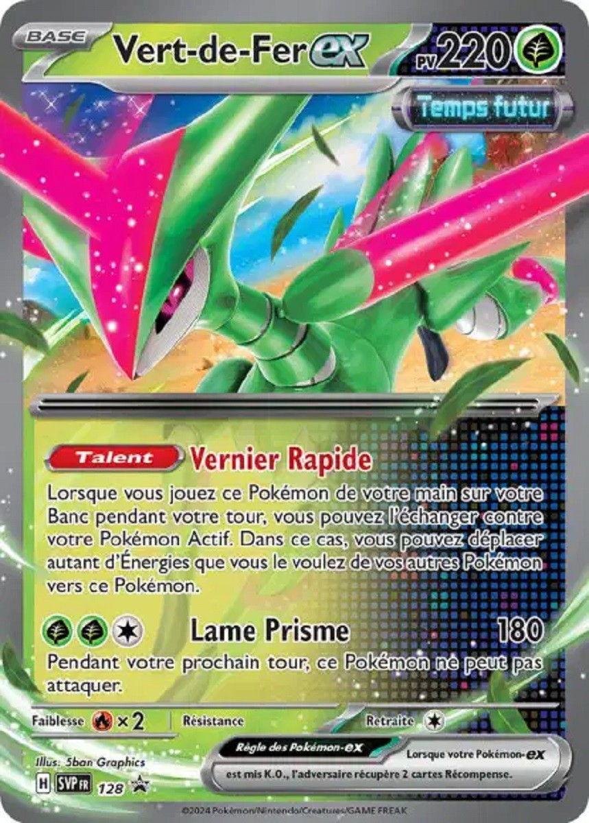 Vert-de-Fer ex (SVP 128) - Promo Écarlate & Violet - Carte Pokémon