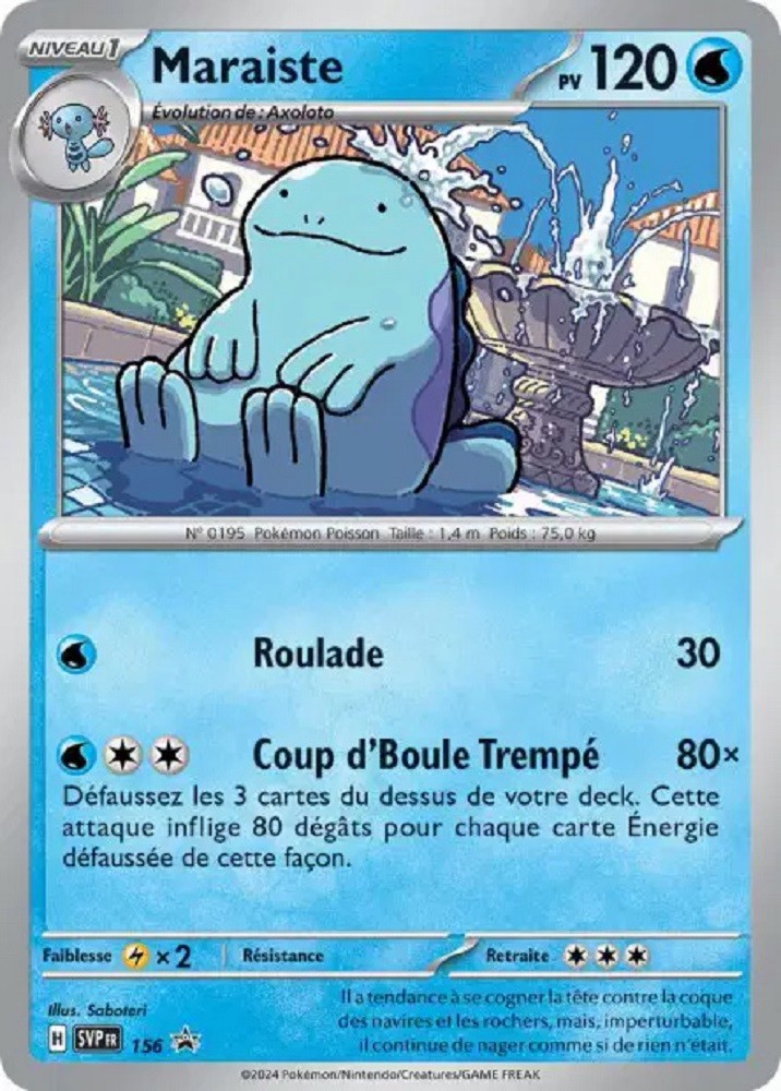 Maraiste (SVP 156) - Promo Écarlate & Violet - Carte Pokémon
