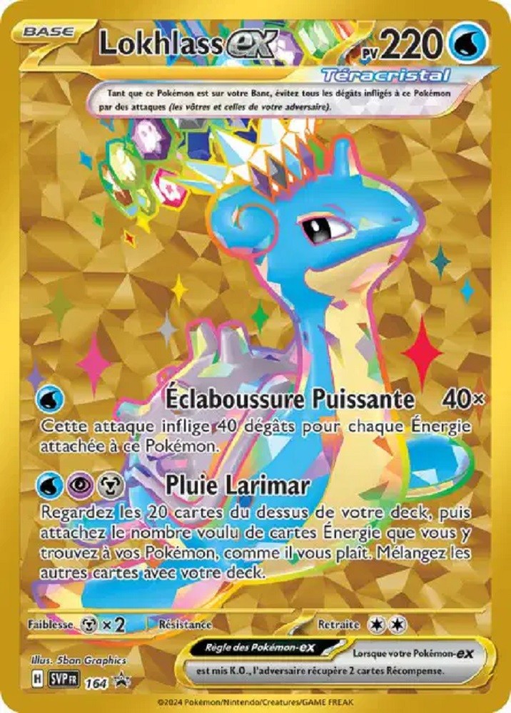 Lokhlass ex (SVP 164) - Promo Écarlate & Violet - Carte Pokémon