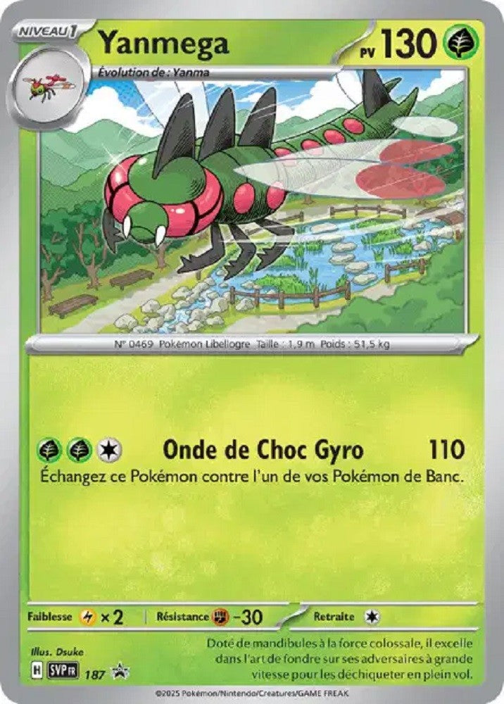 Yanmega (SVP 187) - Promo Écarlate & Violet - Carte Pokémon