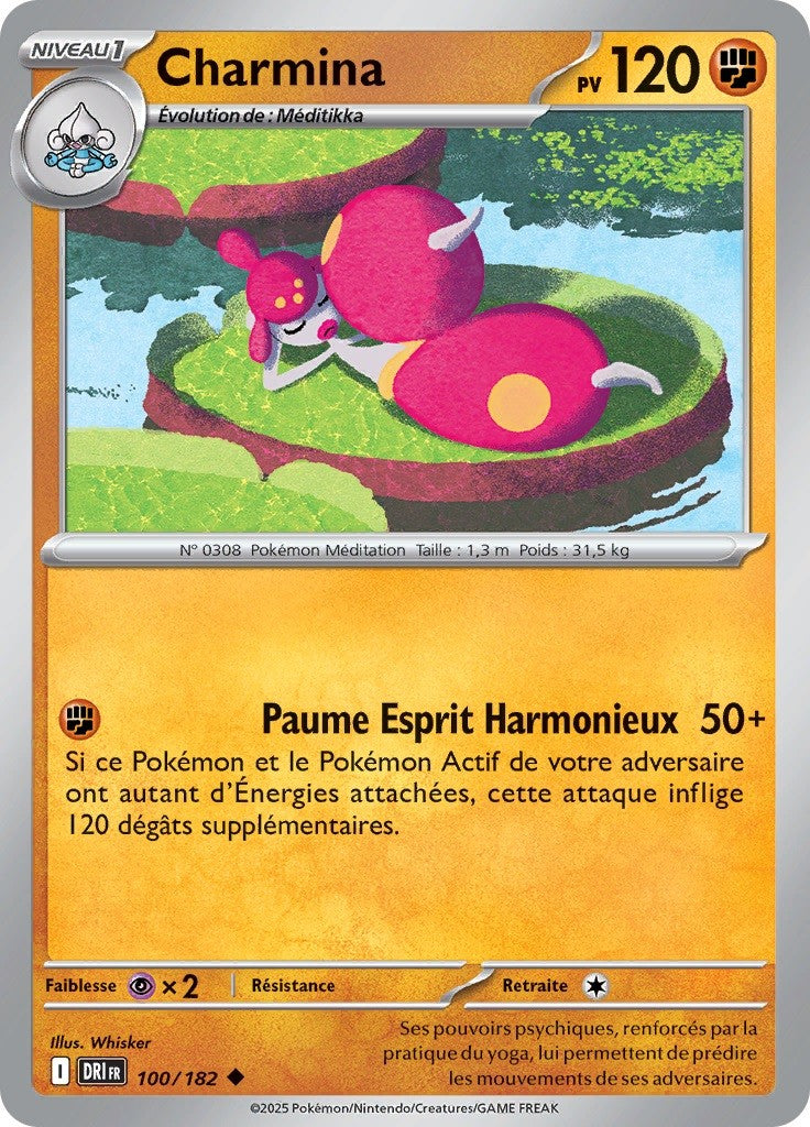 Charmina (DRI 100) - Rivalités Destinées - Carte Pokémon