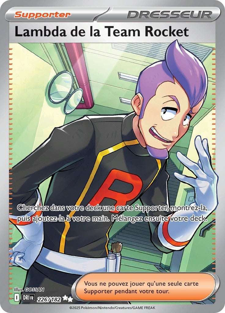 Lambda de la Team Rocket (DRI 226) - Rivalités Destinées - Carte Pokémon