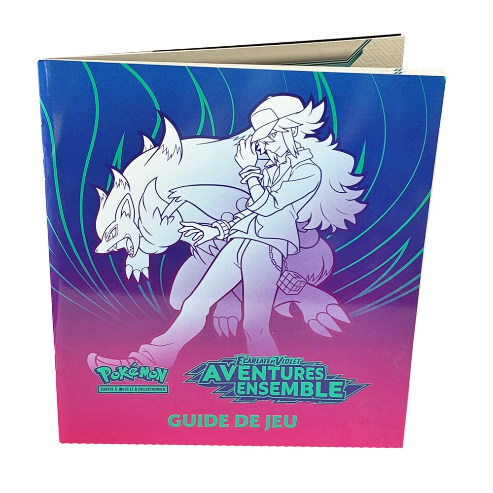 Pokémon - Guides des joueurs ETB - EV09 Ecarlate et Violet - Aventures Ensemble - Guide sur l'extension