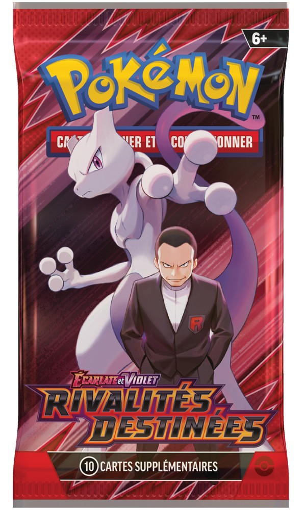 Pokémon - Booster EV10 : Rivalités Destinées - 10 Cartes