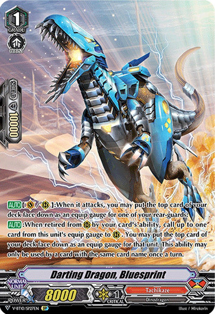 V-BT10/SP27EN Darting Dragon, Bluesprint