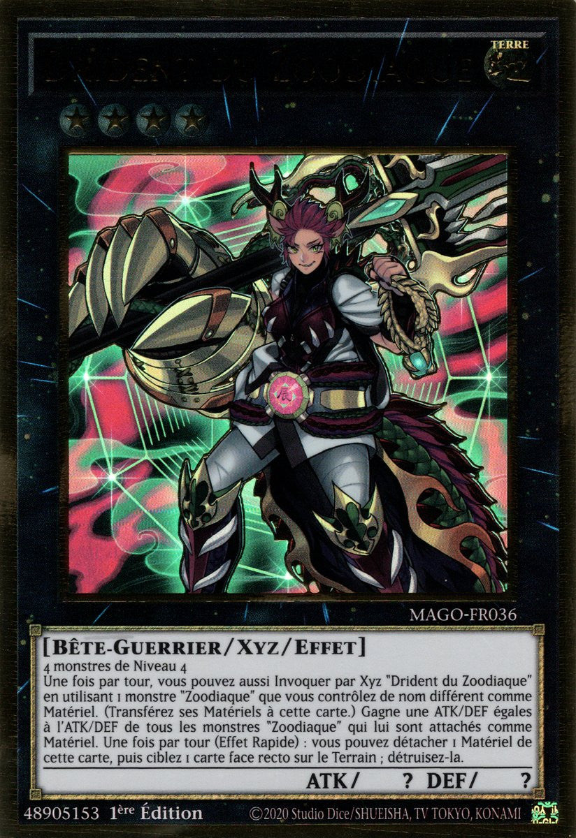 MAGO-FR036 Drident du Zoodiaque