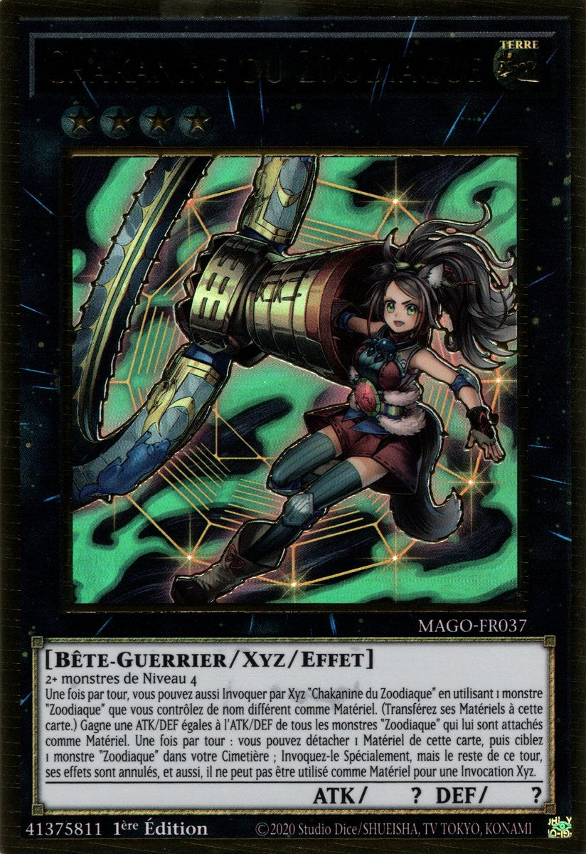 MAGO-FR037 Chakanine du Zoodiaque