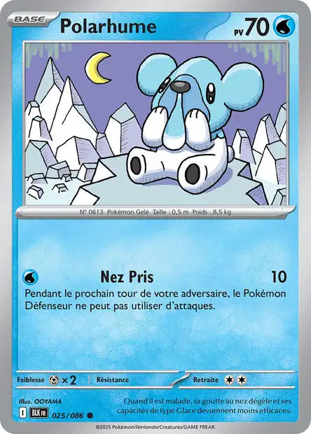 Polarhume (BLK 025) - Foudre Noire - Carte Pokémon EV10.5