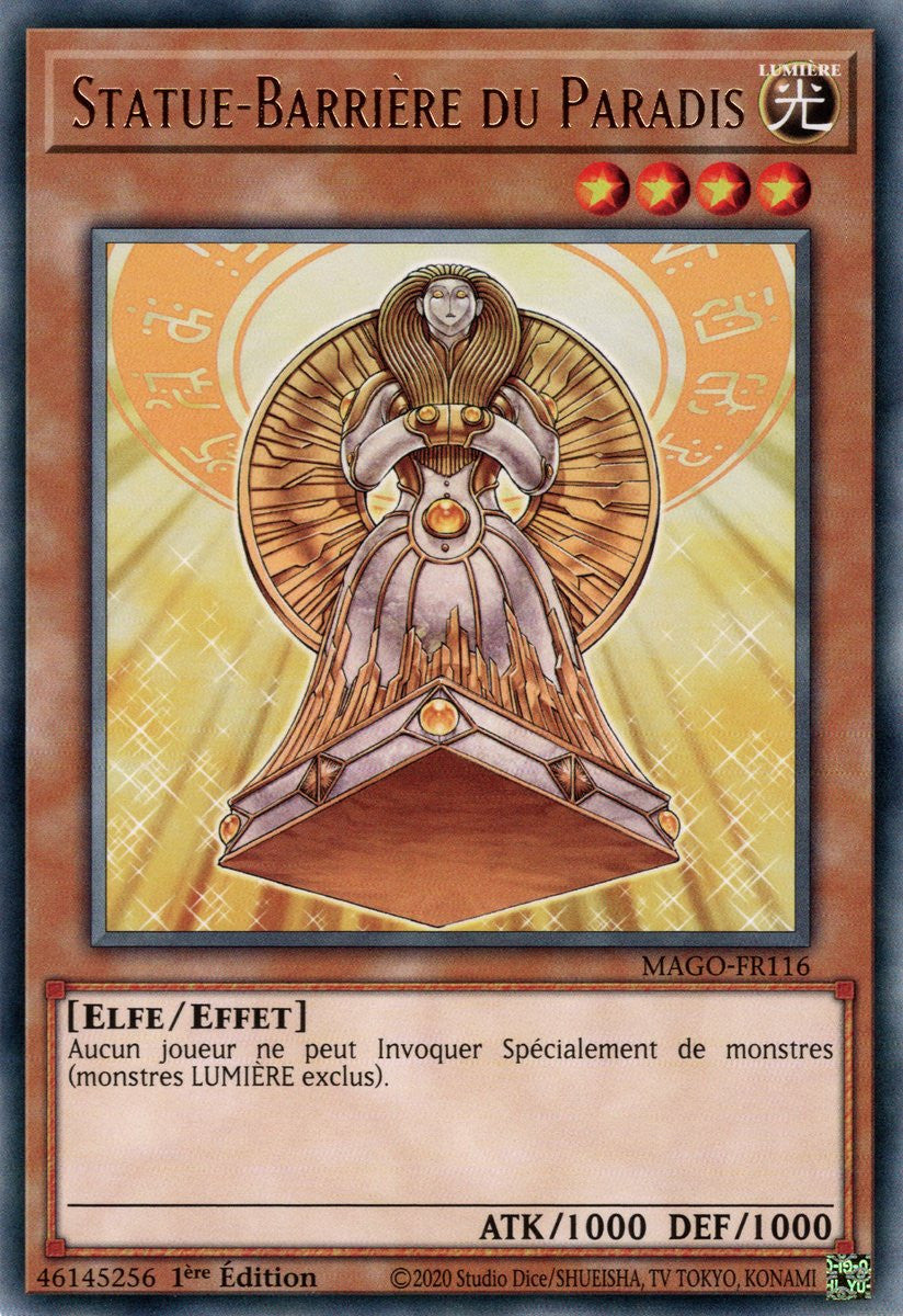 MAGO-FR116 Statue-Barrière du Paradis