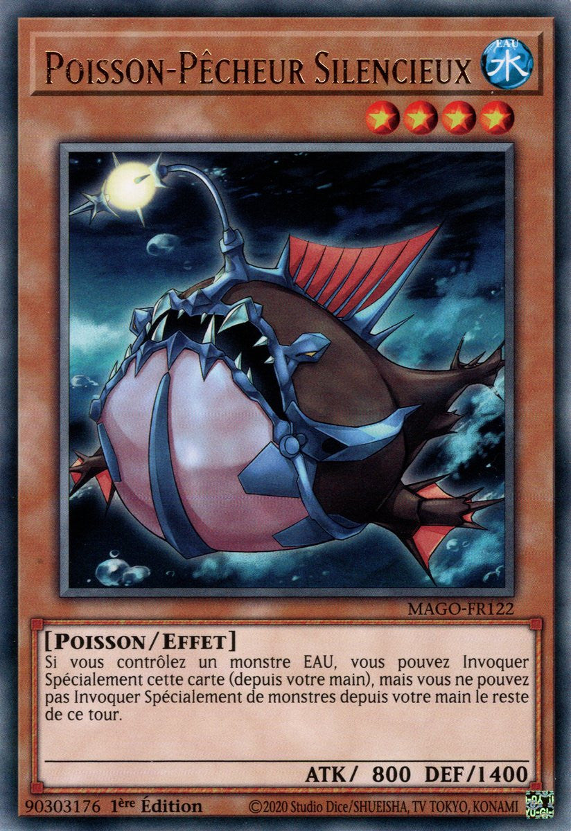 MAGO-FR122 Poisson-Pêcheur Silencieux