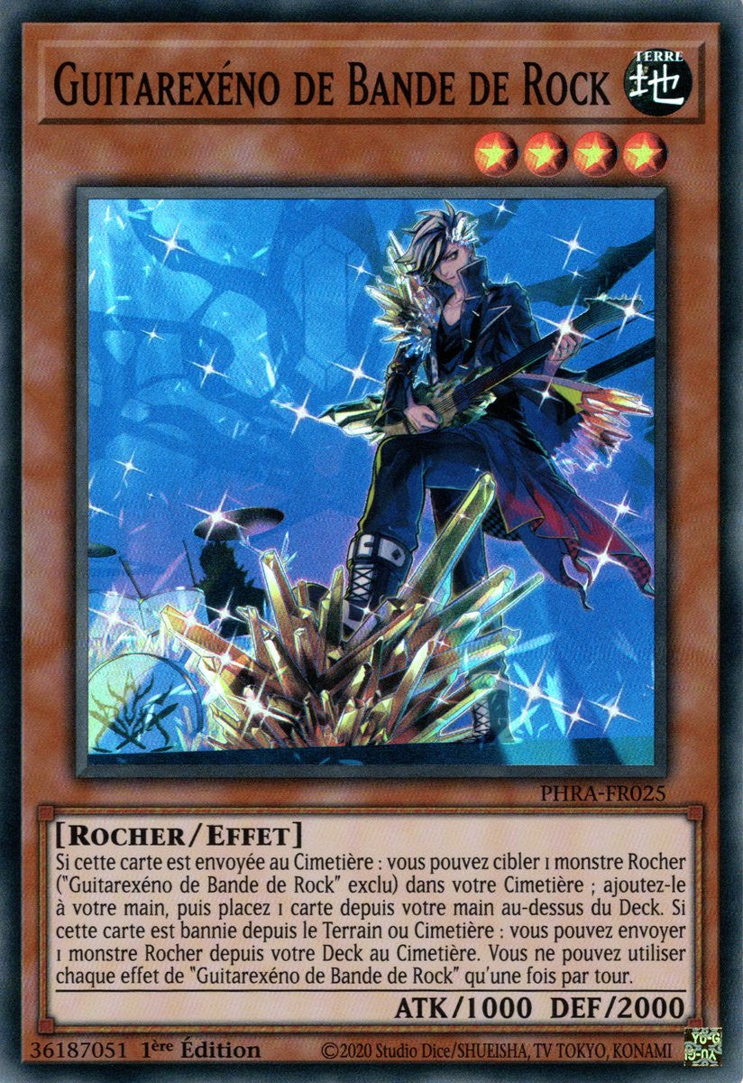 PHRA-FR025 Guitarexéno de Bande de Rock