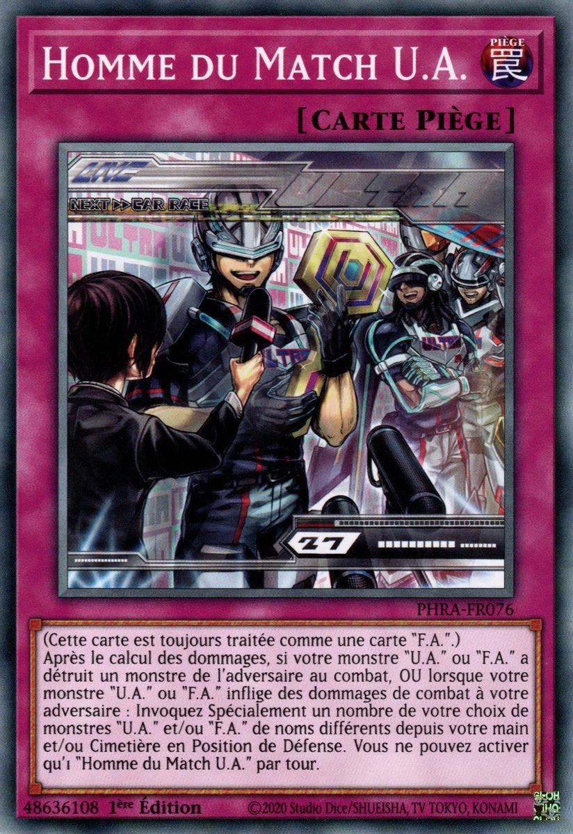 PHRA-FR076 Homme du Match U.A.