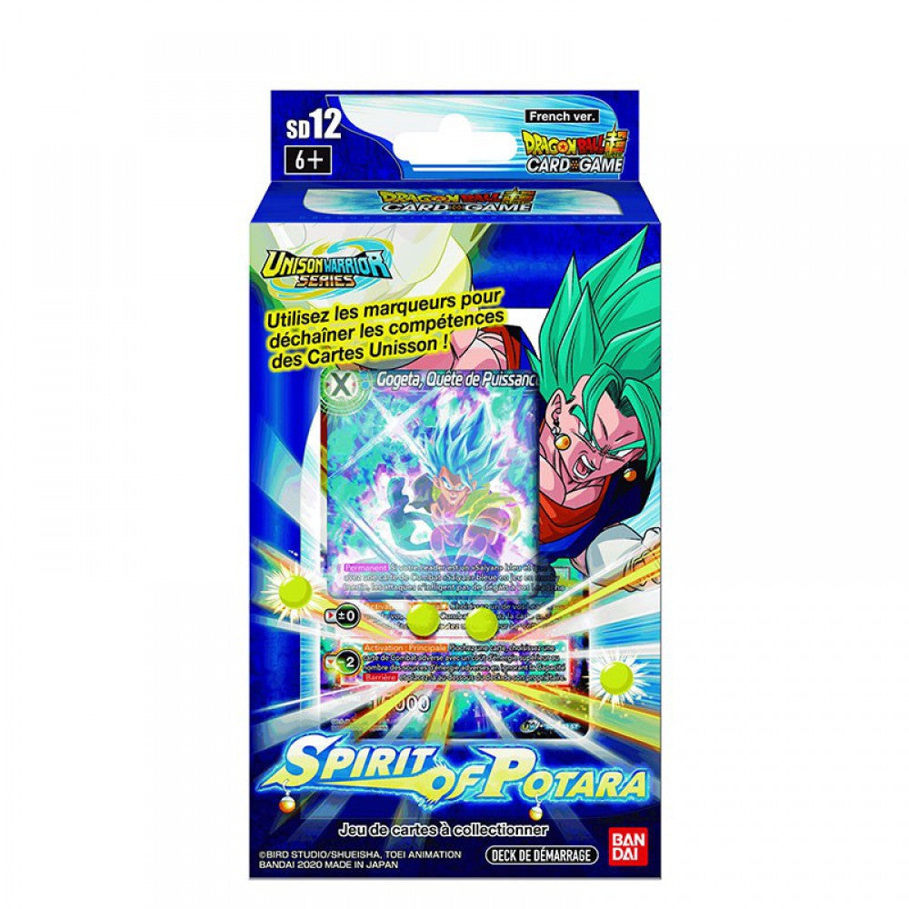Dragon Ball Super - Decks Préconstruits - SD12 - Spirit of Potara