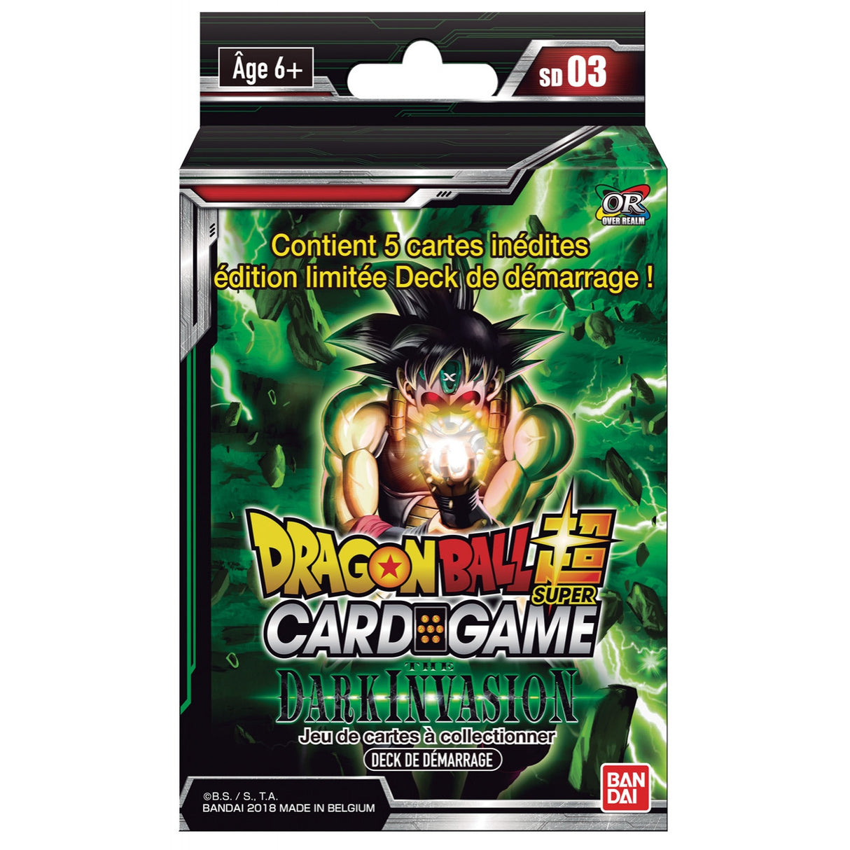 Starter Deck SD03 The Dark Invasion Dragon Ball FR