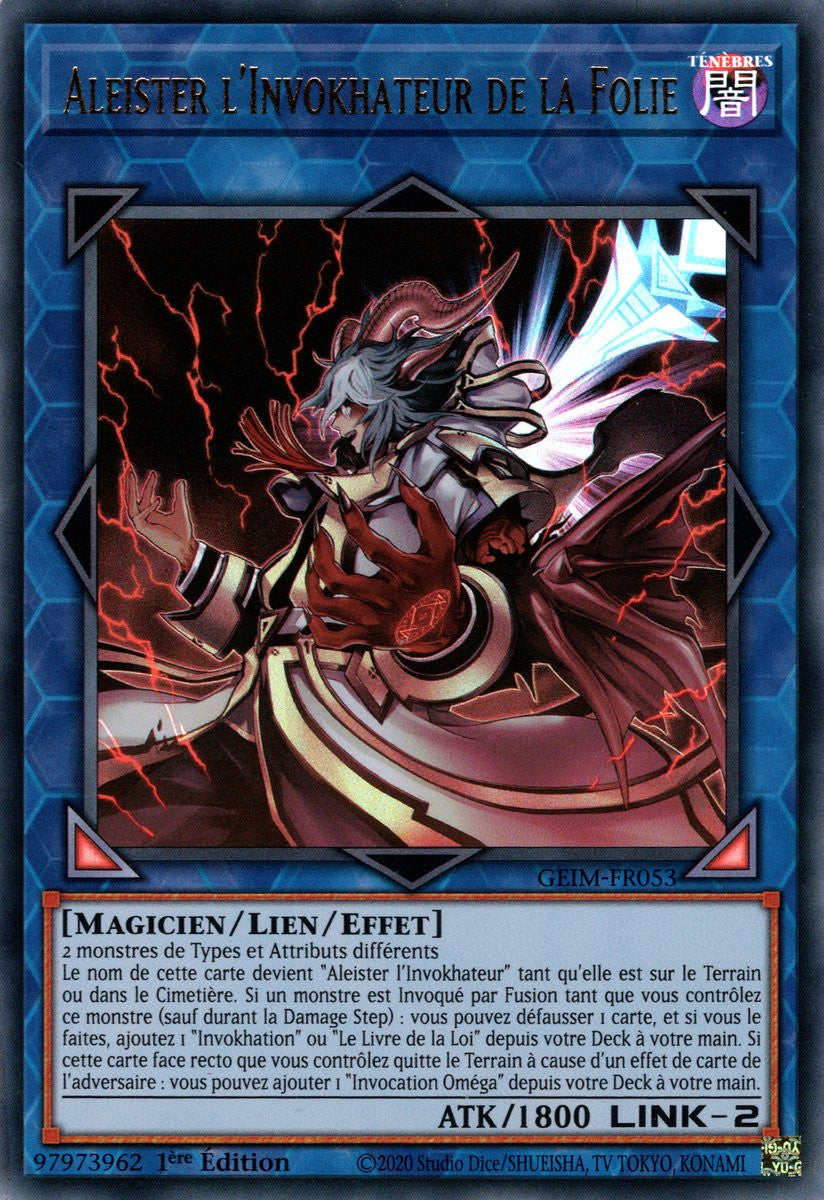 GEIM-FR053 Aleister l'Invokhateur de la Folie