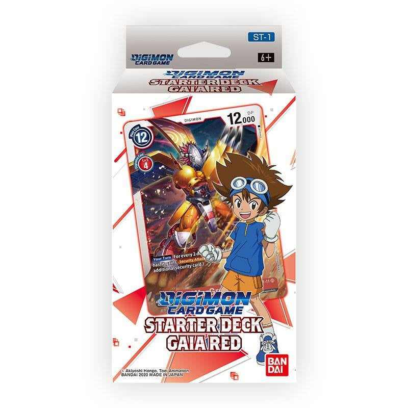 Digimon Card Game Starter Deck 1 Gaia Red