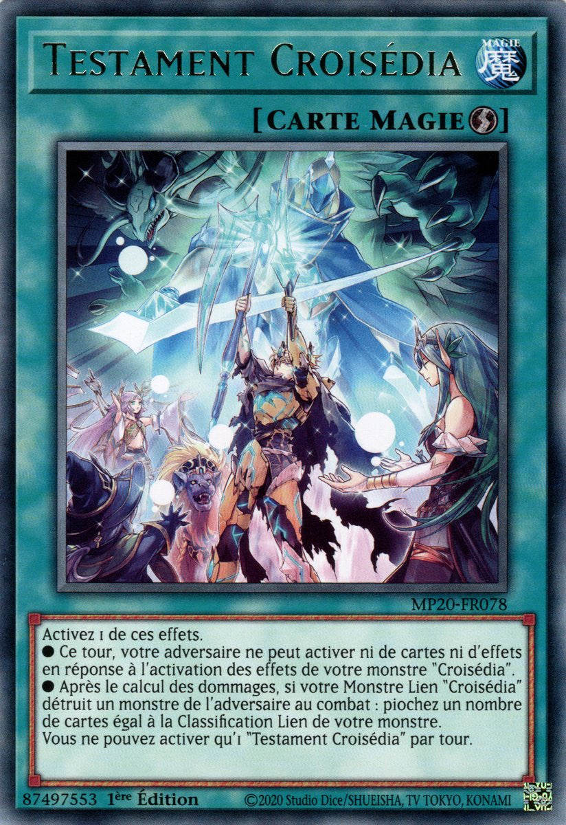 MP20-FR078 Testament Croisédia