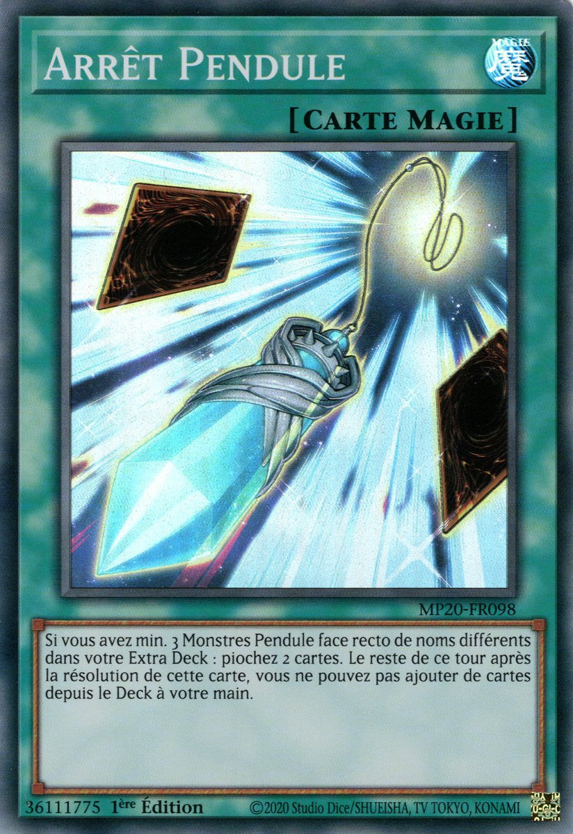 MP20-FR098 Arrêt Pendule